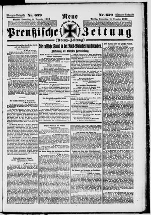 Neue preußische Zeitung vom 28.12.1916