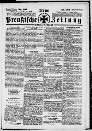 Neue preußische Zeitung vom 31.12.1916