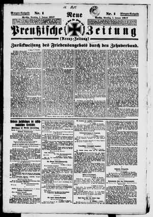 Neue preußische Zeitung vom 02.01.1917