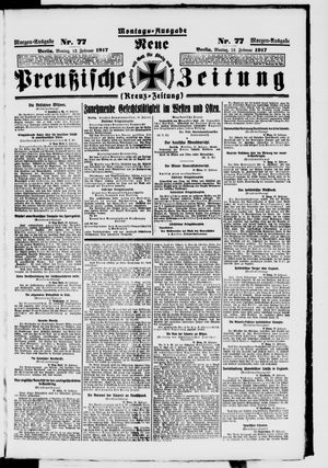 Neue preußische Zeitung vom 12.02.1917