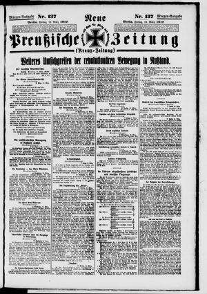 Neue preußische Zeitung vom 16.03.1917