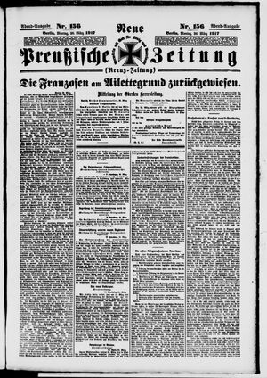 Neue preußische Zeitung on Mar 26, 1917