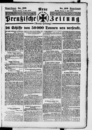 Neue preußische Zeitung vom 15.04.1917