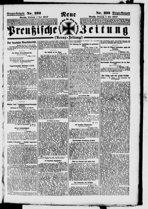 Neue preußische Zeitung vom 09.05.1917