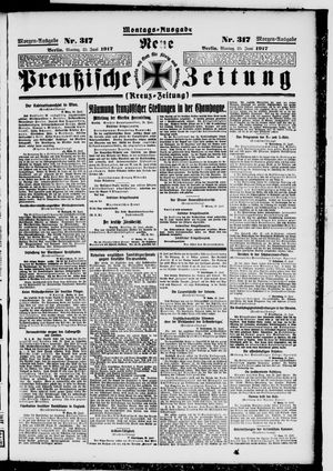 Neue preußische Zeitung vom 25.06.1917