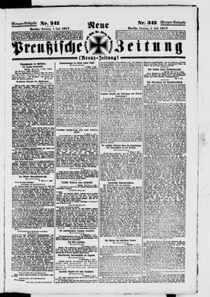 Neue preußische Zeitung vom 08.07.1917