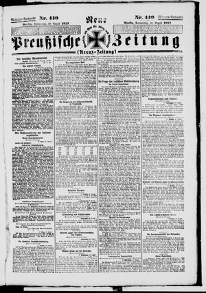 Neue preußische Zeitung vom 30.08.1917