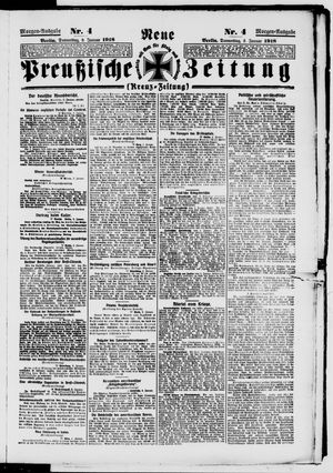 Neue preußische Zeitung vom 03.01.1918