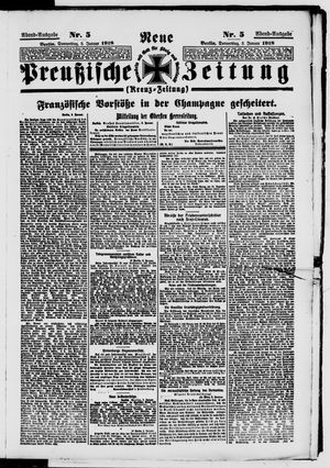 Neue preußische Zeitung vom 03.01.1918