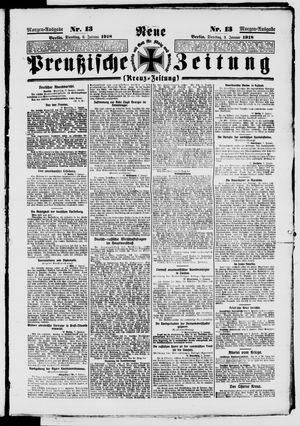 Neue preußische Zeitung vom 08.01.1918