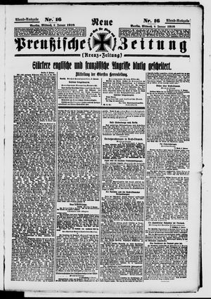 Neue preußische Zeitung vom 09.01.1918