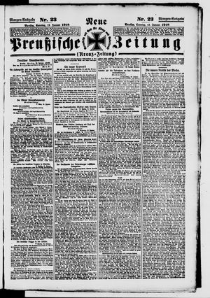 Neue preußische Zeitung vom 13.01.1918