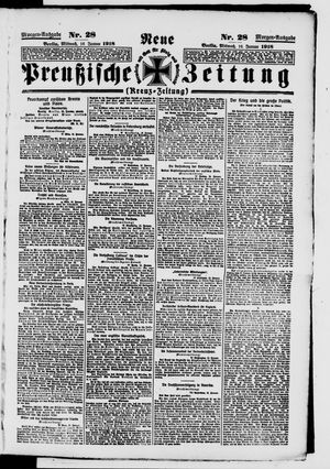 Neue preußische Zeitung vom 16.01.1918
