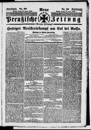 Neue preußische Zeitung vom 28.01.1918