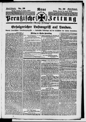 Neue preußische Zeitung vom 29.01.1918