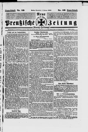 Neue preußische Zeitung vom 02.02.1918