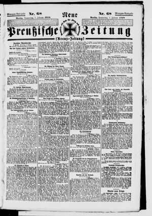 Neue preußische Zeitung vom 07.02.1918