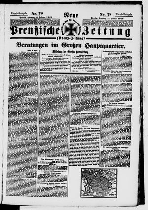 Neue preußische Zeitung vom 12.02.1918