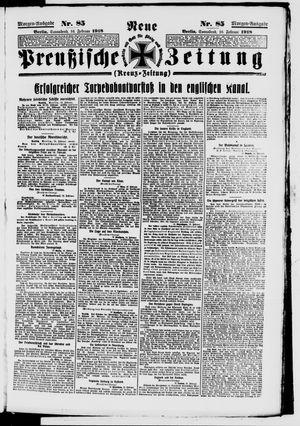 Neue preußische Zeitung vom 16.02.1918