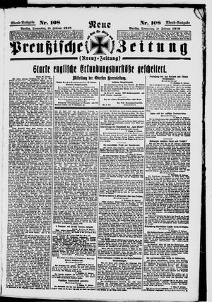 Neue preußische Zeitung vom 28.02.1918