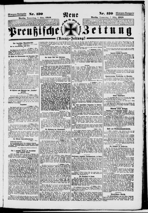 Neue preußische Zeitung vom 07.03.1918