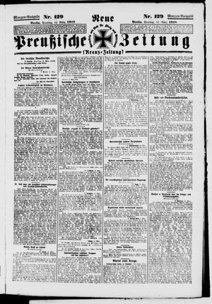 Neue preußische Zeitung vom 12.03.1918