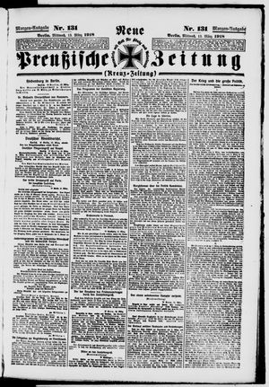 Neue preußische Zeitung vom 13.03.1918