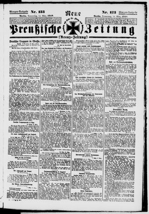 Neue preußische Zeitung vom 14.03.1918