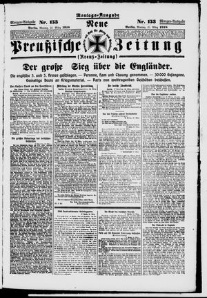 Neue preußische Zeitung vom 25.03.1918