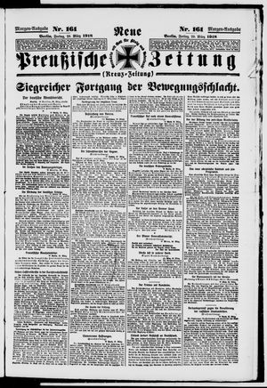 Neue preußische Zeitung vom 29.03.1918
