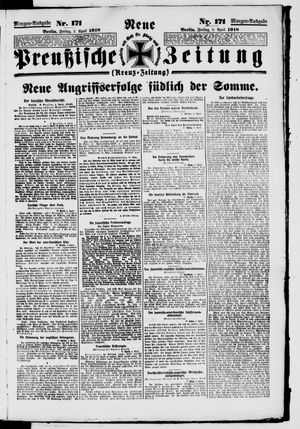 Neue preußische Zeitung vom 05.04.1918