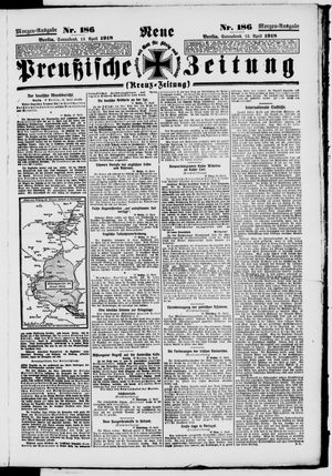 Neue preußische Zeitung vom 13.04.1918