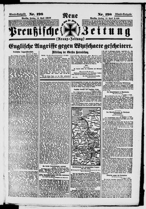 Neue preußische Zeitung vom 19.04.1918
