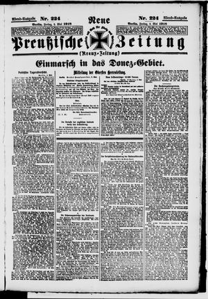 Neue preußische Zeitung vom 03.05.1918