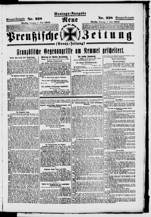 Neue preußische Zeitung vom 06.05.1918