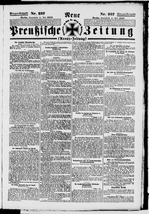 Neue preußische Zeitung vom 11.05.1918