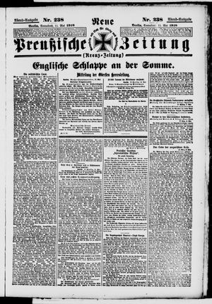 Neue preußische Zeitung vom 11.05.1918