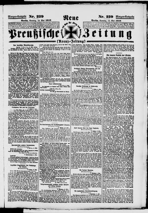 Neue preußische Zeitung vom 12.05.1918