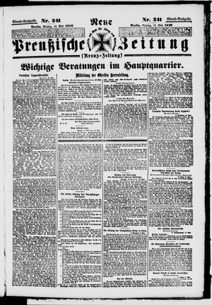 Neue preußische Zeitung vom 13.05.1918