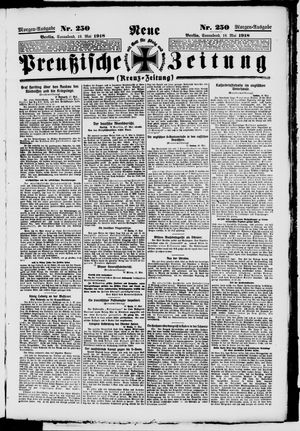 Neue preußische Zeitung vom 18.05.1918