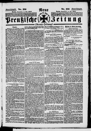 Neue preußische Zeitung vom 18.05.1918
