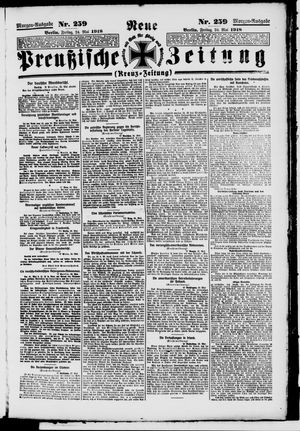 Neue preußische Zeitung vom 24.05.1918