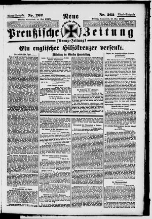 Neue preußische Zeitung vom 25.05.1918