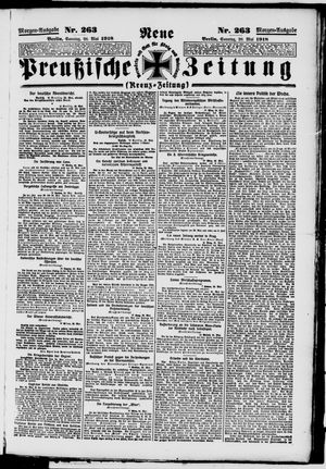 Neue preußische Zeitung vom 26.05.1918