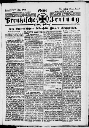Neue preußische Zeitung vom 29.05.1918