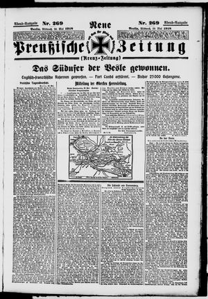 Neue preußische Zeitung vom 29.05.1918