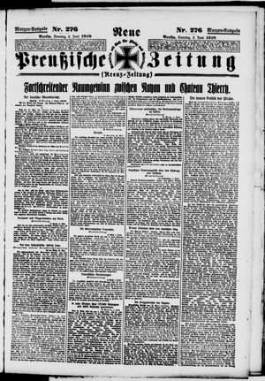 Neue preußische Zeitung vom 02.06.1918
