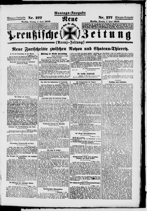 Neue preußische Zeitung vom 03.06.1918