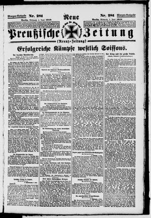 Neue preußische Zeitung vom 05.06.1918