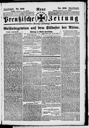 Neue preußische Zeitung vom 05.06.1918